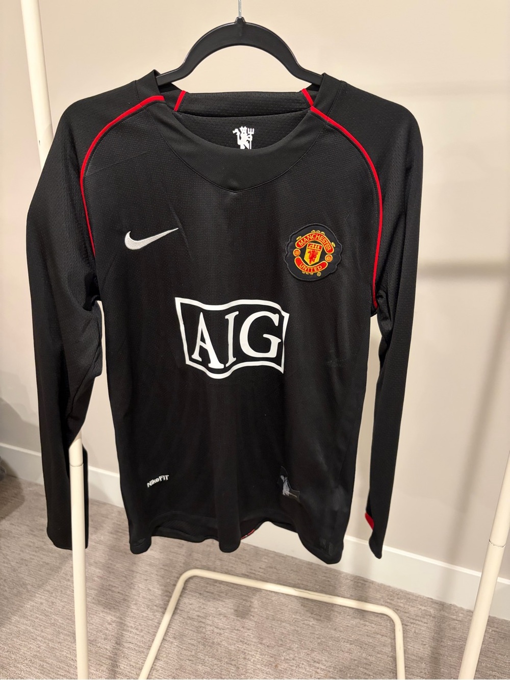 Nike Ronaldo 2007/2008 Man United Away Kit
